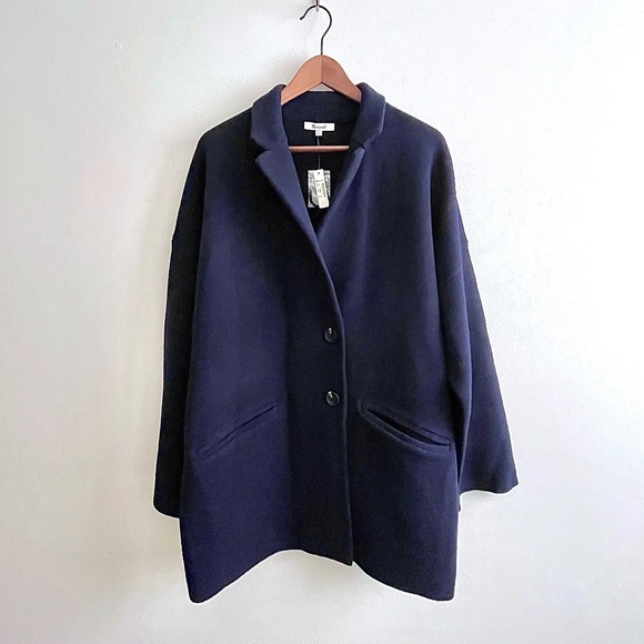 Madewell Jackets & Blazers - Madewell Navy Blazer Sweater Jacket